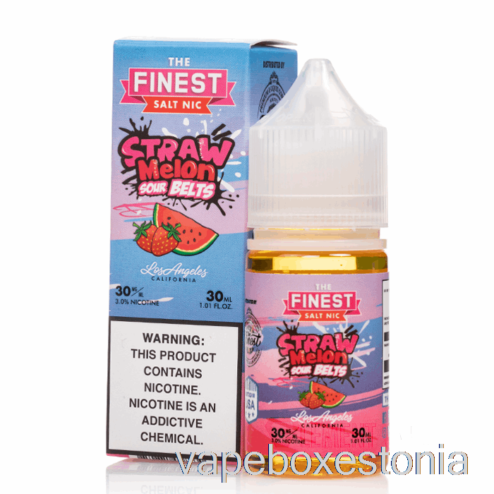 Vape Box Estonia õled Melon Hapud Vööd - Parim Komm Väljaanne Soola Nic - 30ml 50mg